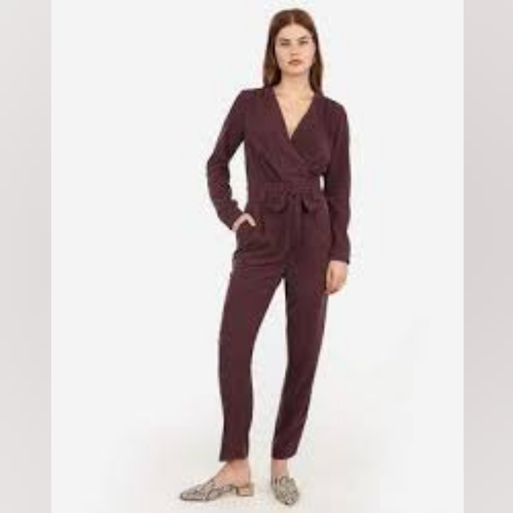 Express plum jumpsuit 14